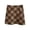 Khaki, variant on Women's Summer Skirts Women Style Autumn Winter High Waisted Plaid Woolen A Line Skirt Black XL