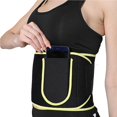 thumbnail image 3 of Greeniant Soporte de cintura cinturón recortador ejercicio pérdida de peso gimnasio Fitness cinturón Protector levantamiento de pesas entrenamiento de Accesorios para máquinas de ejercicios Greeniant OD006079-00, 3 of 6