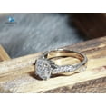 thumbnail image 3 of 2.00 Cts Cubic Zirconia / Sterling Silver 925 Ring / Rhodium plated Nickel-Free / MadDuckJewels RG1570 / Thailand Jewelry, 3 of 4
