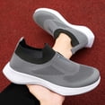 thumbnail image 3 of BdTemWBs Men's Walking Shoes Wide Breathable Lightweight Mesh Casual Sneakers Non Work Shoes Working Footwear, 3 of 8