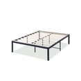 thumbnail image 2 of Base de Cama Queen de 16 pulgadas, Marco de Cama de Metal con Listones de Madera Duraderos, Sin Ruido,No Necesita Somier,Marco de Cama con Gran Espacio de Almacenamiento,Montaje Fácil 150*195*40cm, 2 of 4