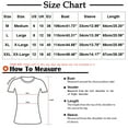 thumbnail image 2 of Wenyuyu Summer Tops for Women Retro Dressy Casual Cotton Linen Embroidery Blouses Crew Neck 3/4 Sleeve Tunic Shirts Purple M, 2 of 3