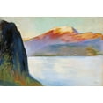 thumbnail image 2 of Ury, Lesser 24x18 Gold Ornate Wood Framed with Double Matting Museum Art Print Titled - Sea View, 2 of 4
