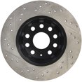 thumbnail image 3 of StopTech Slotted & Drilled Sport Brake Rotor Fits select: 2006-2008 VOLKSWAGEN PASSAT, 2009-2010 VOLKSWAGEN TIGUAN, 3 of 10
