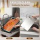 thumbnail image 3 of Juego de Tres Tablas de Cortar de Doble Cara, 304 Tabla de Cortar de Acero Inoxidable, Cutting Board Acero Inoxidable para Verduras, Carne y Fruta, 3 of 4