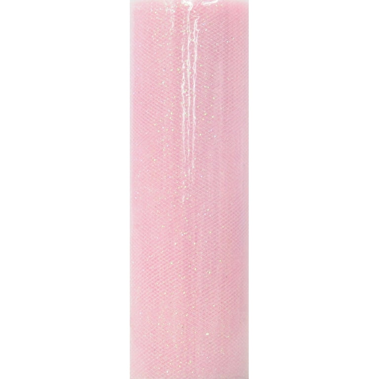 6 Tulle Ribbon: Coral Pink (25 Yards) [TU06-35] 