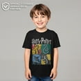 thumbnail image 2 of Harry Potter Boys' Hogwarts Houses Vintage Collage Graphic Tee,, 2 of 9