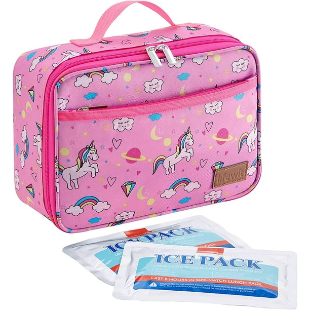 Lifewit Freezable Lunch Box Insulated Reusable Lunch Bag with 2 Ice