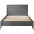 thumbnail image 3 of Lit Grand Transition en Bois de Pin Massif Gris, 3 of 7