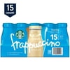Starbucks Frappuccino Vanilla Iced Coffee Drink, 9.5 fl oz 15 Pack Bottles