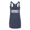 thumbnail image 2 of Wild Bobby Waymaker Inspirational/Christian Women Tri-Blend Racerback Tank Top, Vintage Navy, Medium, 2 of 5