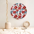 thumbnail image 5 of Bingfone Lilies Flowers Print Bone China Dinner Decorative Plates,Handmade Ceramic Dinner Plate with Stand for Home Club-6in, 5 of 6