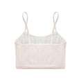 thumbnail image 5 of TiaoBug Girls Seamless Dance Sport Bras Crop Vest Cami Tank Top Underwear Camisole Undershirts Pink 8-10, 5 of 7