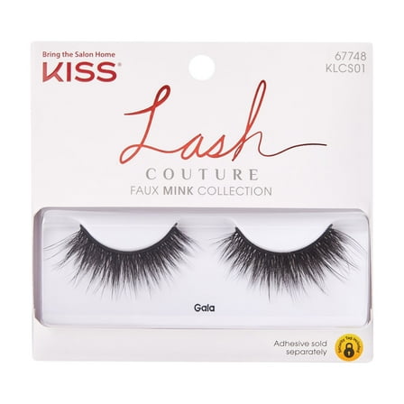 KISS Lash Couture Faux Mink Collection False Eyelashes, ‘Gala’ - 1 Pair