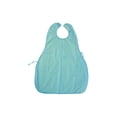 thumbnail image 2 of Vogacara Babero de alimentación para ancianos, protector de ropa impermeable, delantal para personas mayores, pacientes masajeadores Azul/sin bolsillo Vogacara CE013521-04, 2 of 6