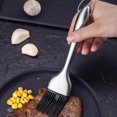 thumbnail image 5 of Stainless Steel BBQ Brush with High Temperature Resistant Silicone Head for BBQ, 5 of 5