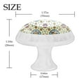 thumbnail image 4 of 4 Pcs Mandala Boho Indian Knobs for Kitchen Cabinet Cupboard Dresser Bookcase Drawer Pulls Handles Round Home Decor, 4 of 8