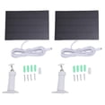 thumbnail image 2 of Paneles Paneles Solares De 8 W Aptos Para Cámaras De Seguridad Blink Outdoor 4 Micro USB Tipo C Cargador Solar Montaje Ajustable De 360 ​​​​​​ IP65 A Prueba De Agua, 2 of 7