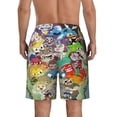 thumbnail image 4 of The Cuphead Show Mens Swim Trunks Quick Dry Board Shorts with Mesh Lining Beach Shorts Swimwear Bathing Suits, 4 of 7