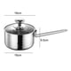 thumbnail image 5 of Sartén antiadherente, olla para cocinar, mango extraíble, utensilios de cocina multiusos, olla para sopa resistente, cacerola para restaurante, uso, 5 of 8