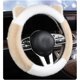 thumbnail image 5 of Xihbxyly Funda de Invierno para Manillar de Coche, Material Suave y Cómodo, Diseño Antideslizante Que Absorbe El Sudor, Orejas Divertidas, Mejora El Interior con Estilo, Fácil de Instalar, Compatible, 5 of 5