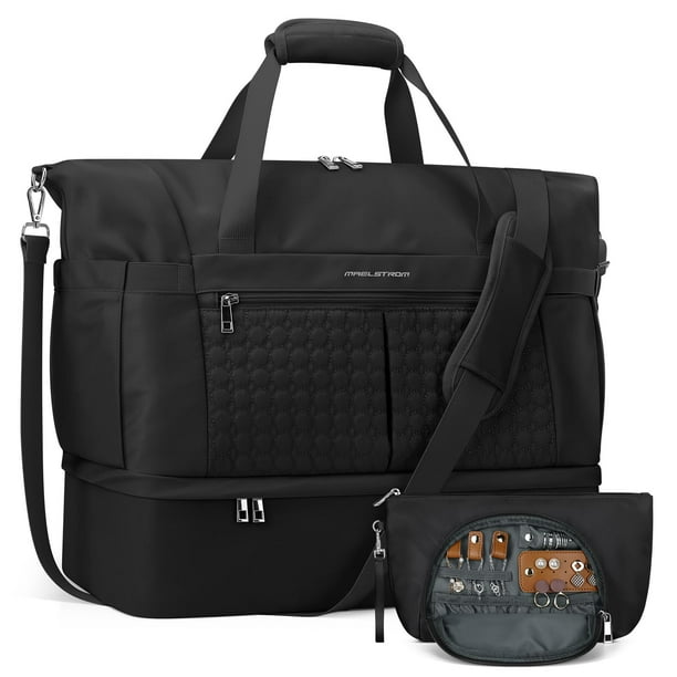 Bolsa de gimnasio Maelstrom para mujer, impermeable, 40 L, con compartimento para zapatos