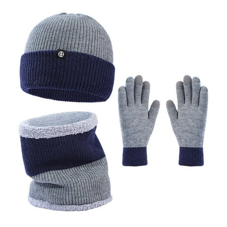 

Work Gloves Women Workout Gloves Women Breathable Gloves Large Gloves Thin Work Gloves Cloth Mens Gloves Warm winter knitted gloves Navy One Size