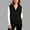 Black, variant on Oplxuo Womens Oversized Zip Up Sweatshirts Sleeveless Hoodie Lightweight Jackets Vest Plus Size Fall Lightweight Coat