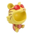 thumbnail image 6 of Verdant Touch Table Key Storage Container Desktop Storage Organizer Cute Tiger Big Mouth Decoration Ornament Resin Candy Bowl Key Storage Bowl Holder for Home Entrance Yellow, 6 of 8