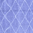 thumbnail image 1 of Ahgly Company Indoor Square Abstract Blue Modern Area Rugs, 6' Square, 1 of 4