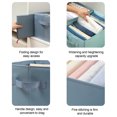 thumbnail image 2 of 1 Pack Large 7 Compartments, Light Gray Storage Bag With Compartments, Clothes And Jeans Drawer Storage Box 36x25x20cm, Fabric + PP Board, 2 of 8