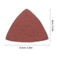 thumbnail image 2 of EeaseCA 20 Pcs Papier de Ponçage Accessoire de Perceuse Papier de Sable Triangle, 2 of 8