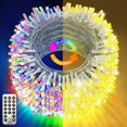 thumbnail image 1 of Luces navideñas KNONEW 123 m 1000 LED que cambian de color en 11 modos, 1 of 8