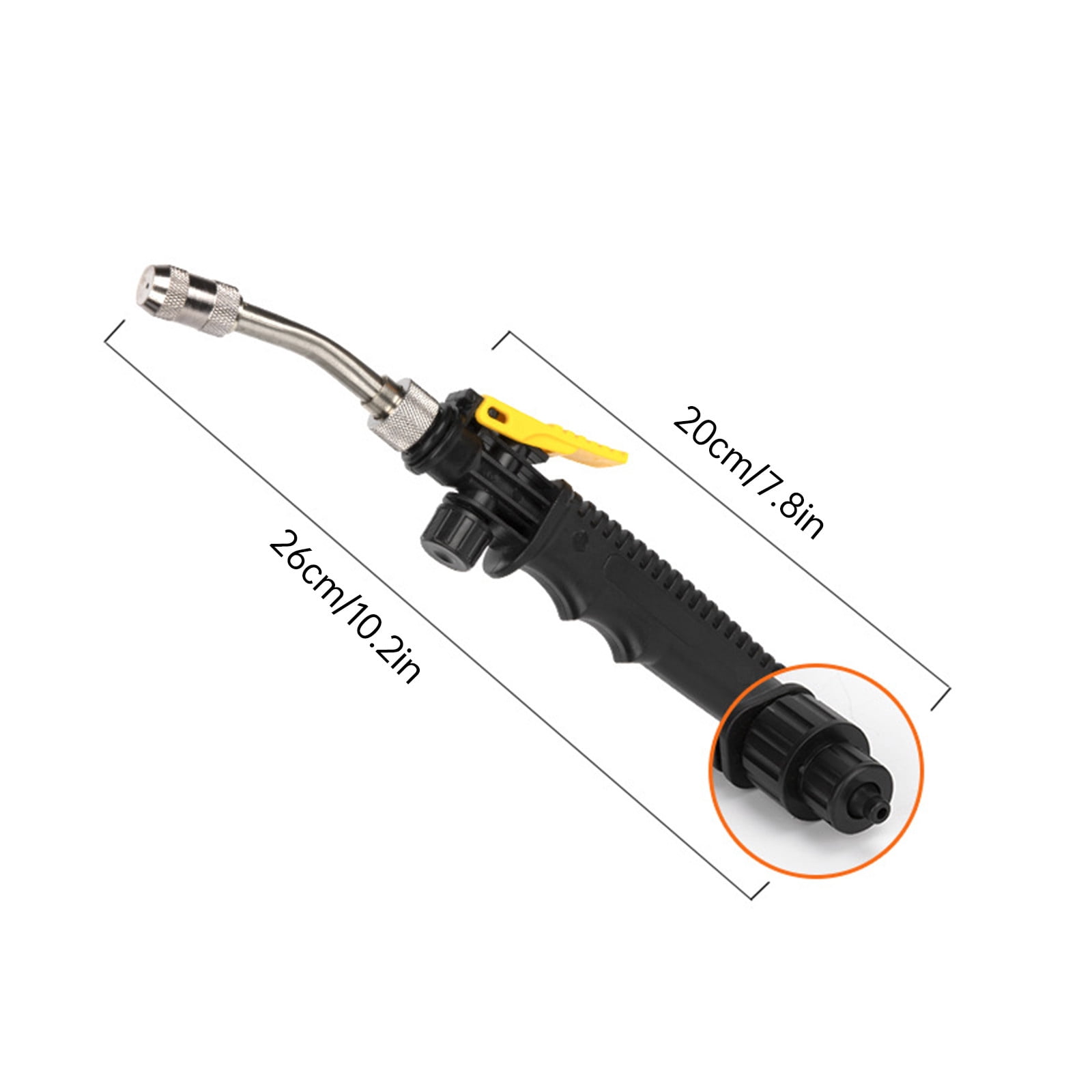 Tunhigl Under $10 Home Tools 2-In-1 High Pressure Washer High Pressure Water Metal Water High Pressure Power Garden Sprinkle