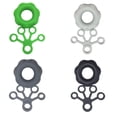 thumbnail image 2 of facefd 2pcs/set Silicone Hand Grip Strengthener Stretcher Hand Exercise Fitness Grip Hand Trainer Ring, 2 of 4