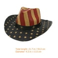 thumbnail image 2 of Baluue Straw Hat for Men, Multi-Color, 1 Set - Perfect for Dance, Play, and Outdoor Events, 2 of 8
