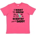 thumbnail image 3 of Inktastic I Want to Grow Up to Be a Scientist Like My Daddy Youth T-Shirt, 3 of 5