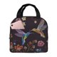 thumbnail image 1 of Easygdp Humming Bird Bolsa Térmica Premium - Tela Oxford Impermeable, Gran Capacidad, Bolsillo Frontal, Unisex para Trabajo, Escuela, Actividades al Aire Libre y Picnics, 1 of 8