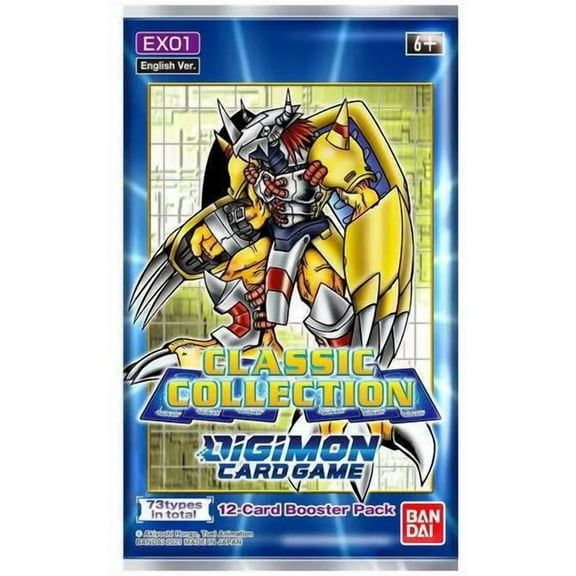 Digimon Classic Collection EX06 Classic Collection Booster Pack (12 Cards)