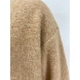 thumbnail image 4 of Long Sleeve Crewneck Button Down Womens Sweaters Fall Open Front Chunky Cardigan Sweaters for Women 2025 Deep  M, 4 of 5