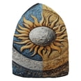 thumbnail image 2 of BZSMCE Winter Beanie Hats Warm Cozy Cap Celestial Harmony Pattern, 2 of 7