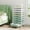 Green, variant on Storage Cart with 8 Drawers, Utility Cart with White Drawers and Wooden Tabletop, Craft Cart, Teacher Organization for Classroom, Storage Furniture, Office Organization, White
