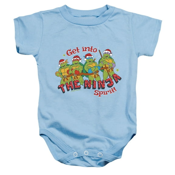 Teenage Mutant Ninja Turtles The Ninja Christmas Spirit Unisex Infant Snap Suit for Baby
