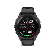 Garmin Forerunner 265® Running Smartwatch, Colorful AMOLED Display, Training Metrics and Recovery Insights, Black and Powder Gray