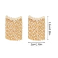 thumbnail image 3 of FNNMNNR FeiraDeVaidade Fashion Women Earrings Long Chain Drop Dangle Earrings Jewelry Curved Tassel Stud Earrings, 3 of 7