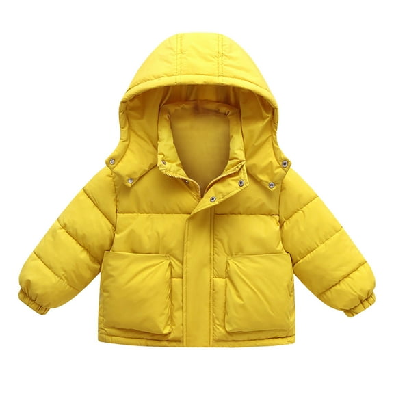cfhntfmh Toddler Girls Boys Hooded Soft Thicked Long Sleeve down Jacket Zip up er Coat Warm Winter er Outwear