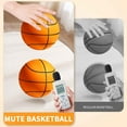 SUMDUINO Hush Handle Basketball,Silent Basketball Dribbling Indoor, Quiet Basketball Indoor