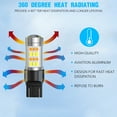 thumbnail image 6 of 2PC LED Bulbs For 2015 2016 2017 Toyota Camry Switchback Turn Signal Light, 6 of 16