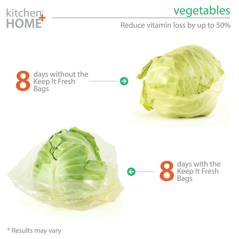  Keep it Fresh Produce Bags - 30 Reusable BPA Free