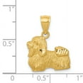thumbnail image 2 of 14k Or Jaune Shih Tzu Collier Pendentif Chien Animal, 2 of 6
